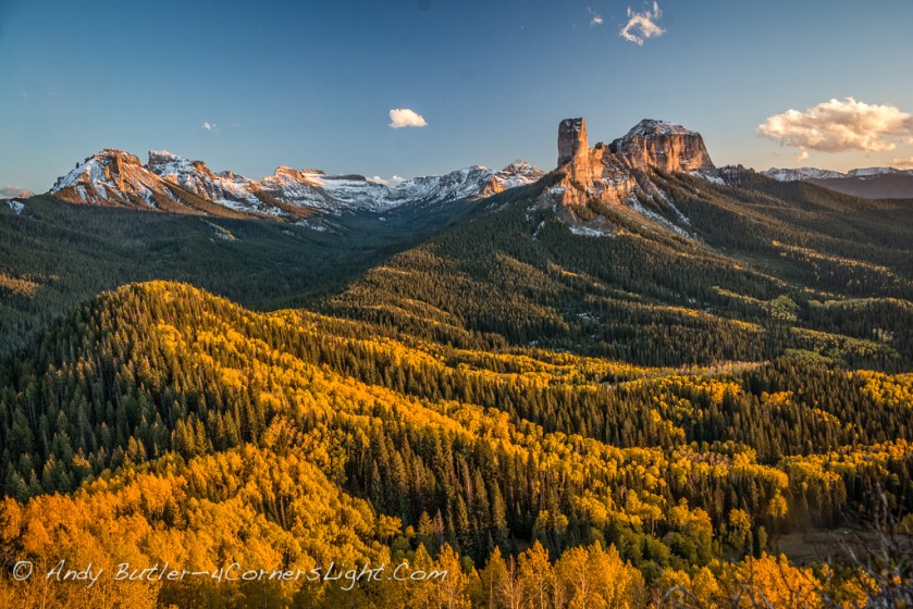 Autumn scene at Owl Creek Pass