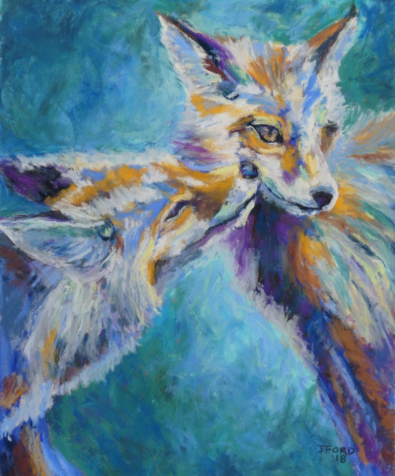 Painting by Janet Ford