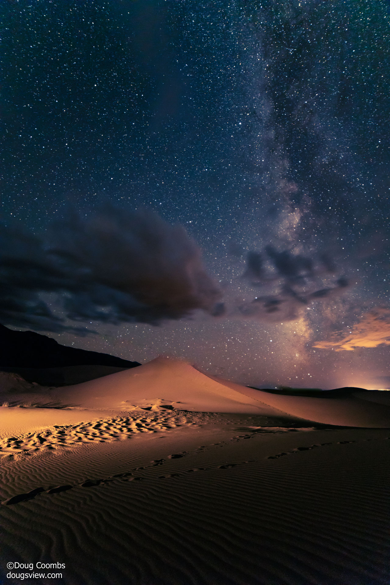 Milky Way over Dunes