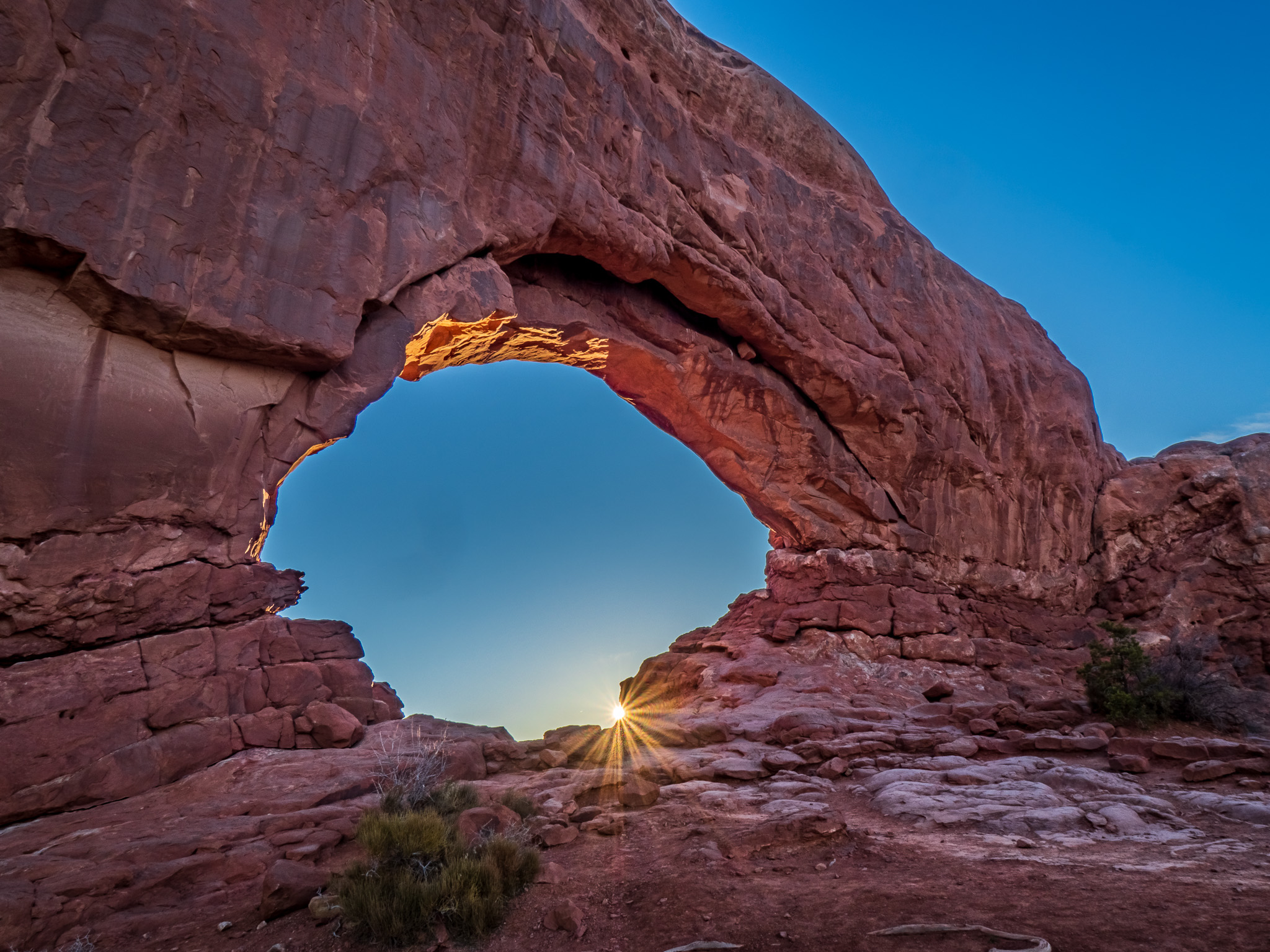 Sunrise, North Window